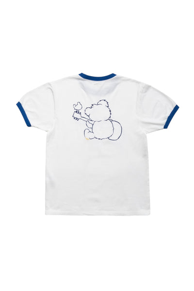 20/- Jersey RINGER T (Little Bear & Harmony) - Blue