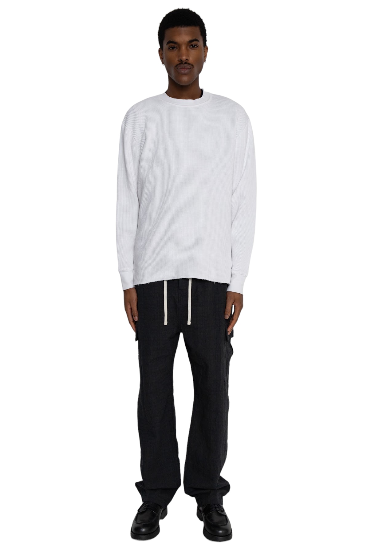 Long Sleeve Thermal - White