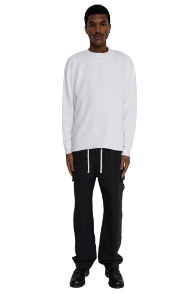 Long Sleeve Thermal - White