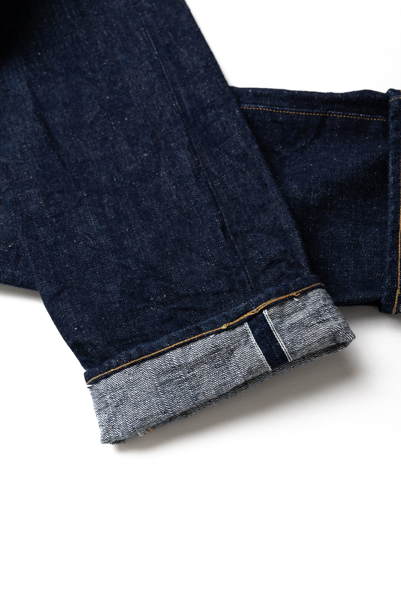 S500AX-NTA Indigo x Natural Indigo Regular Straight