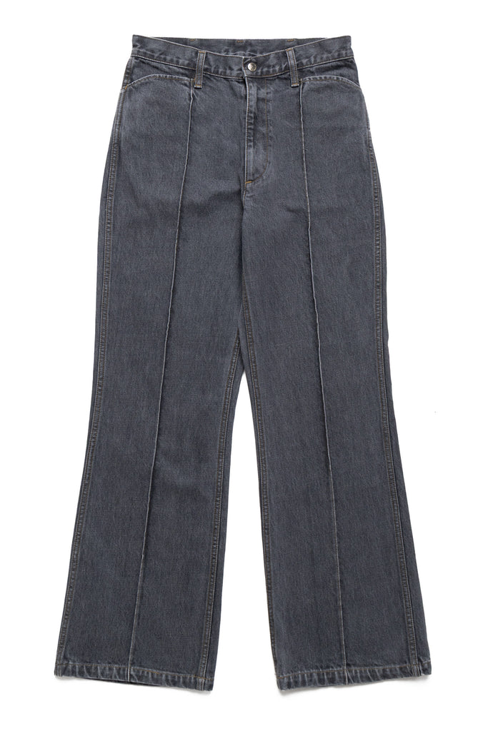 Kapital 14oz Black Denim 5P FRISKO – BLUE IN GREEN SOHO