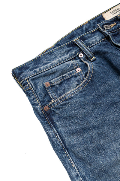13.5oz Zimbabwe Denim 5P MONKEY CISCO - Faded Indigo