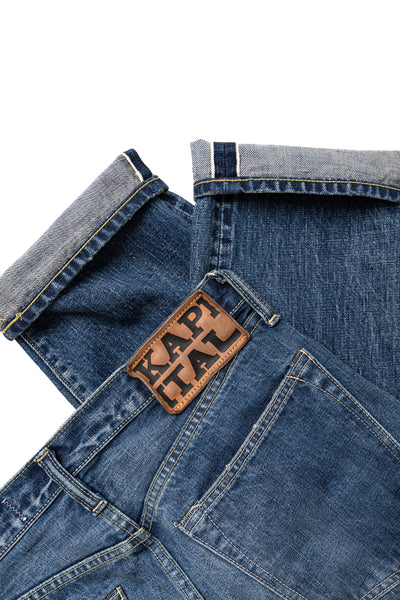 13.5oz Zimbabwe Denim 5P MONKEY CISCO - Faded Indigo