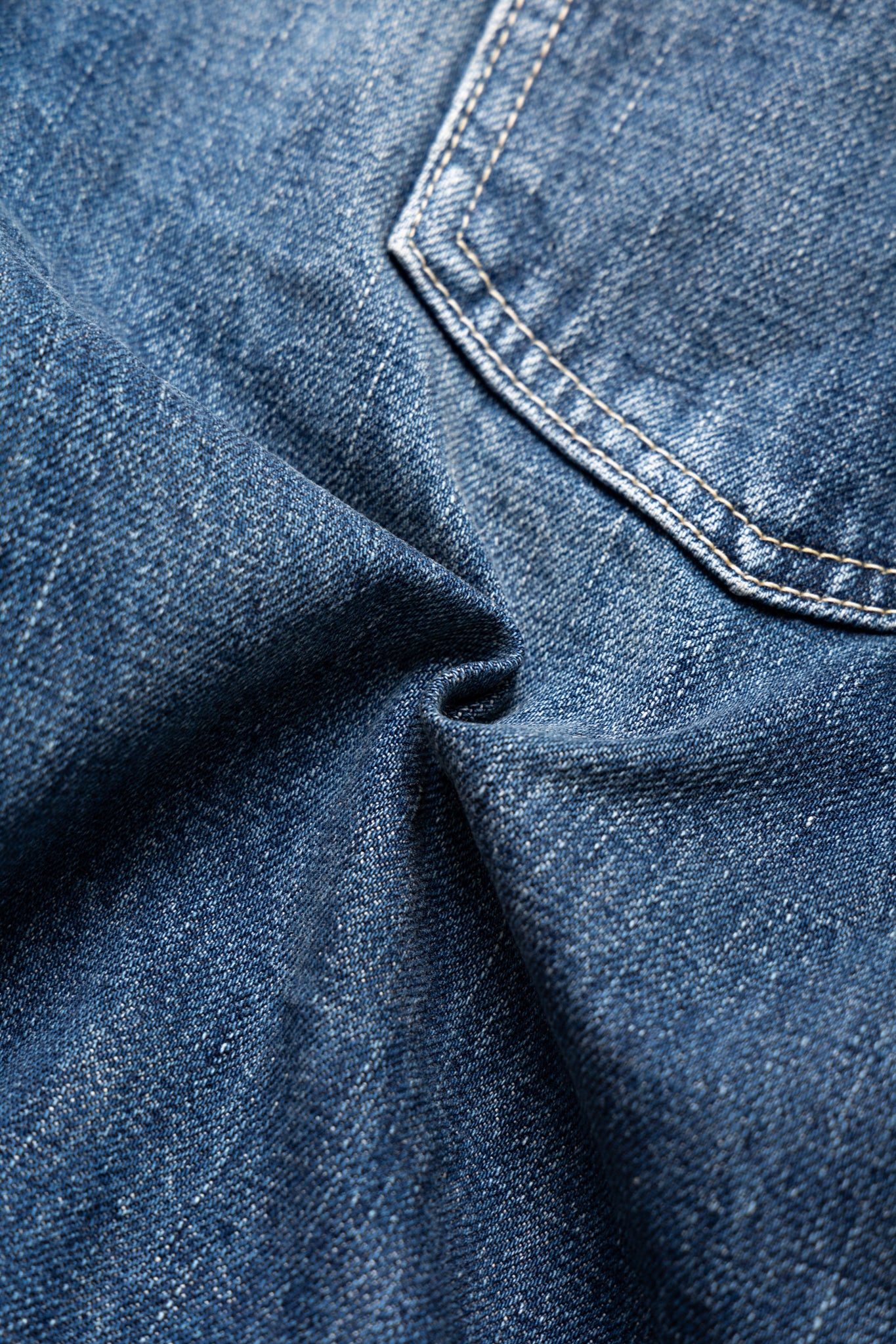 13.5oz Zimbabwe Denim 5P MONKEY CISCO - Faded Indigo