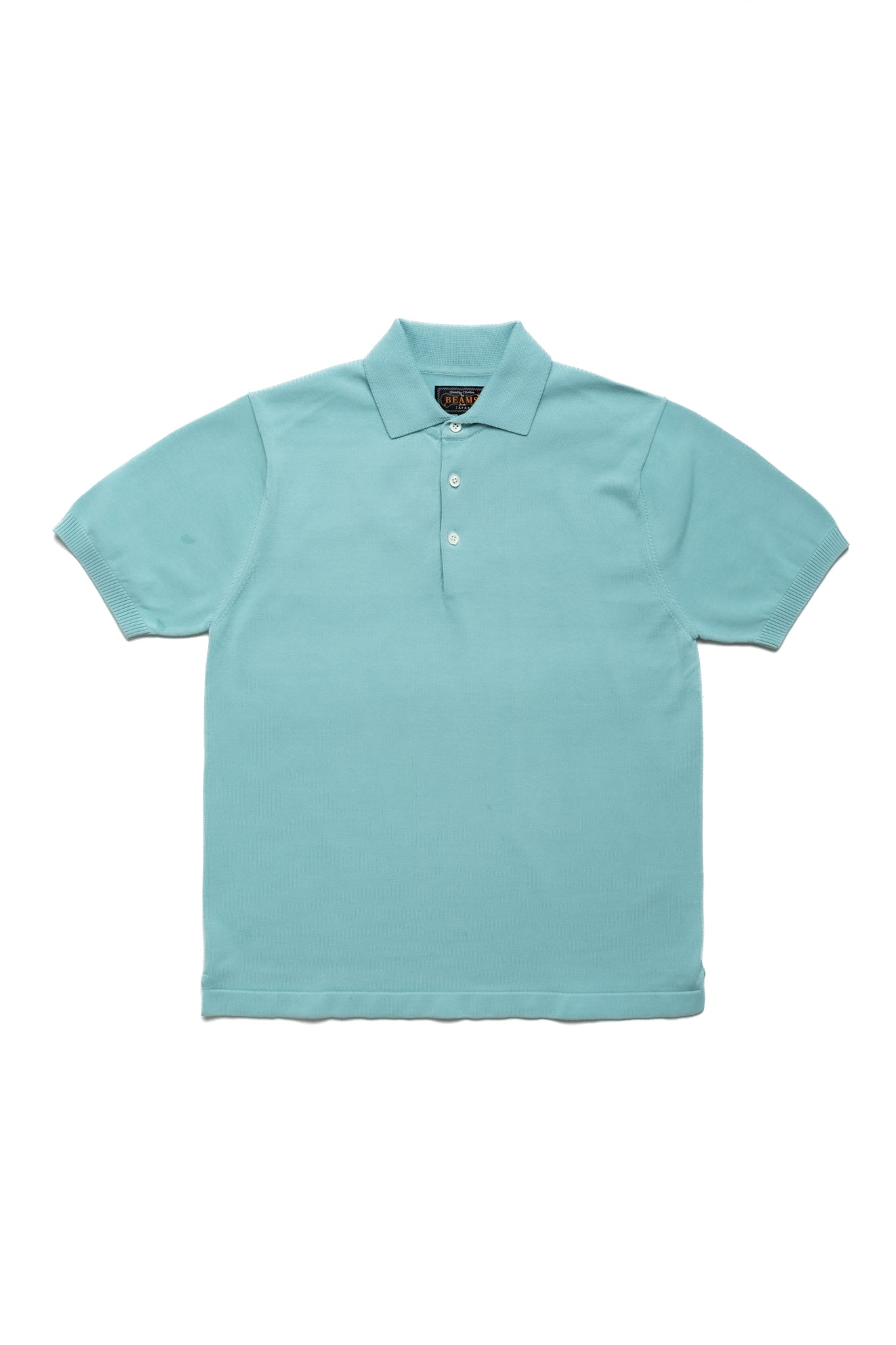 Knit Polo 12G - Turquoise