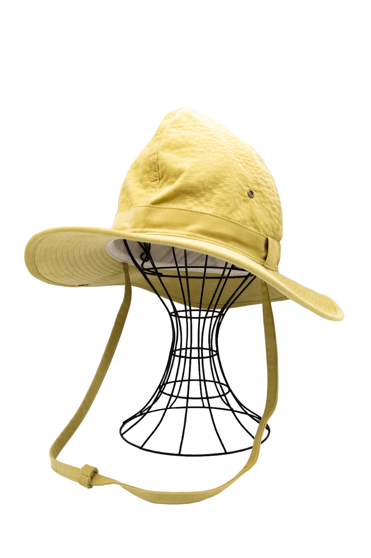 French Safari Hat Corduroy - Yellow