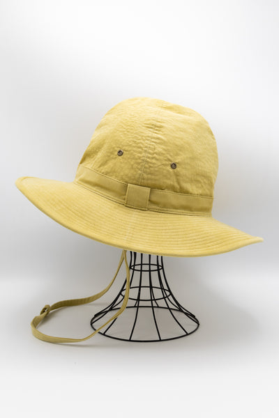 French Safari Hat Corduroy - Yellow