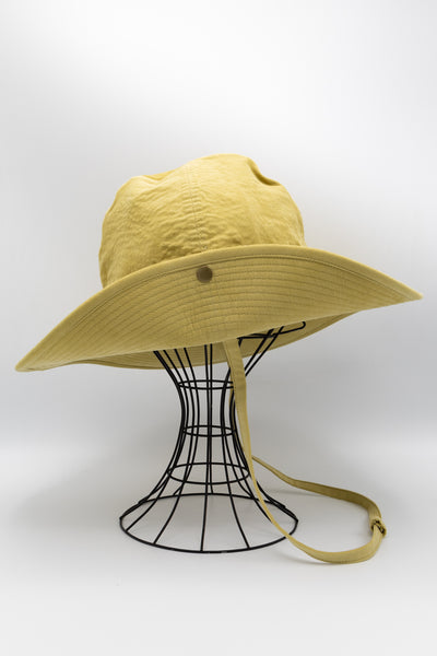 French Safari Hat Corduroy - Yellow