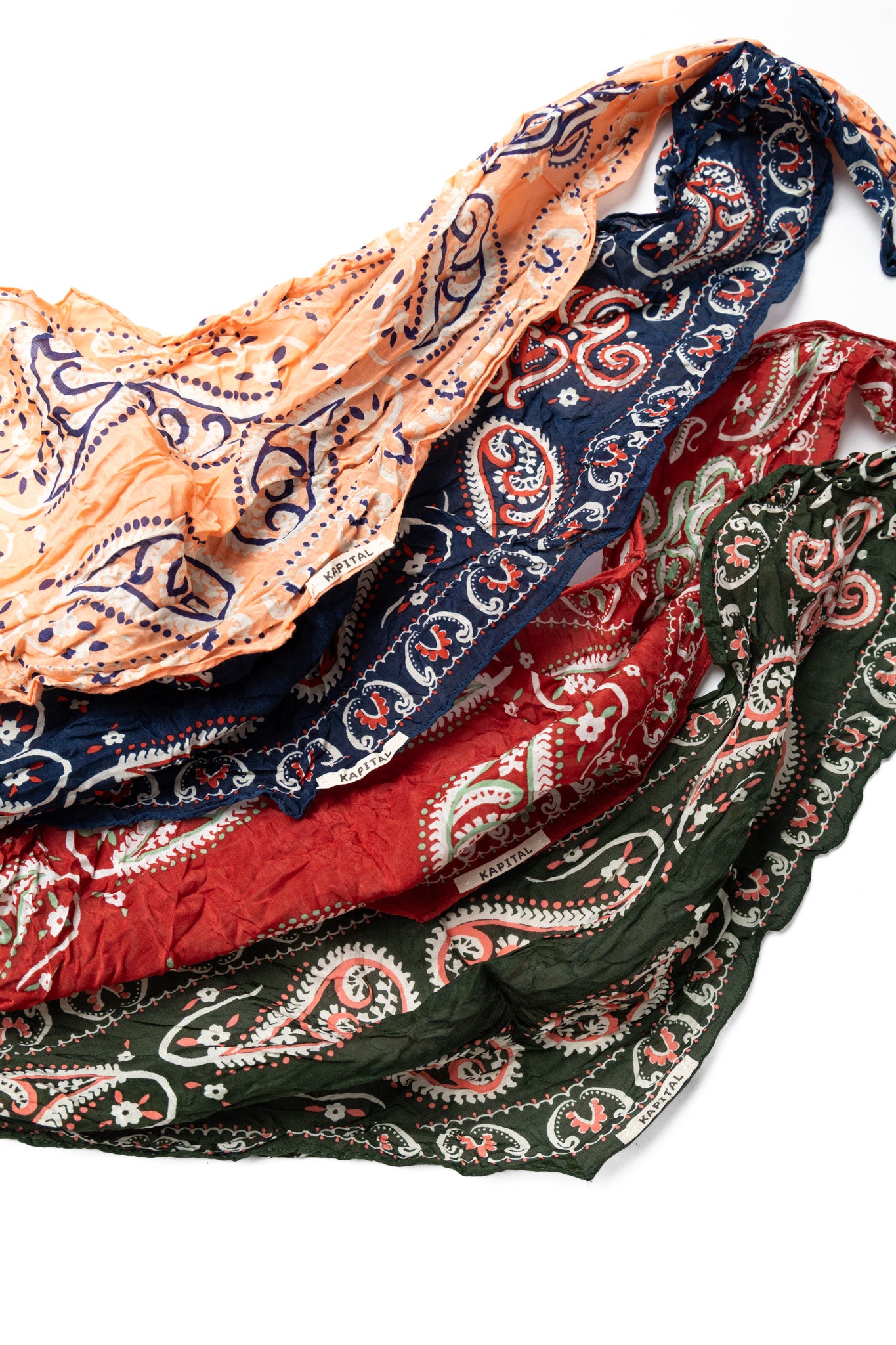 WASHER Silk Neckerchief (Paisley)