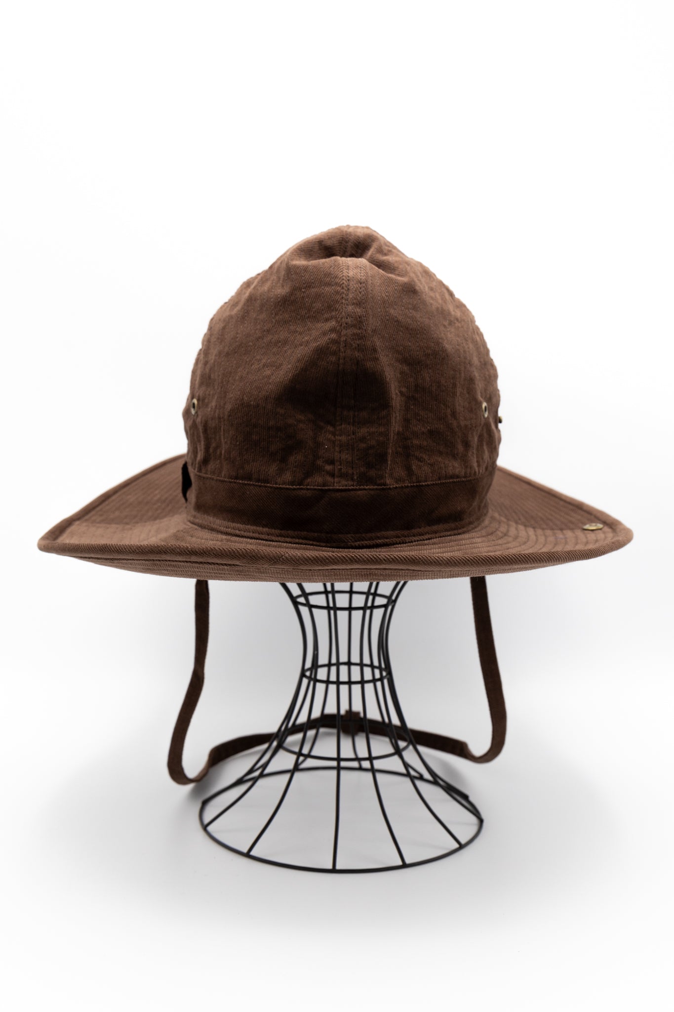 French Safari Hat Corduroy - Brown