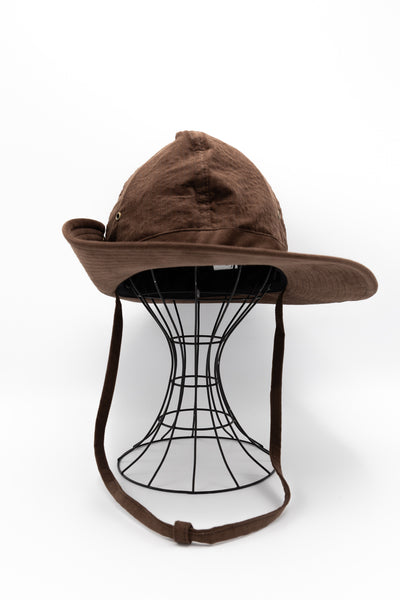 French Safari Hat Corduroy - Brown