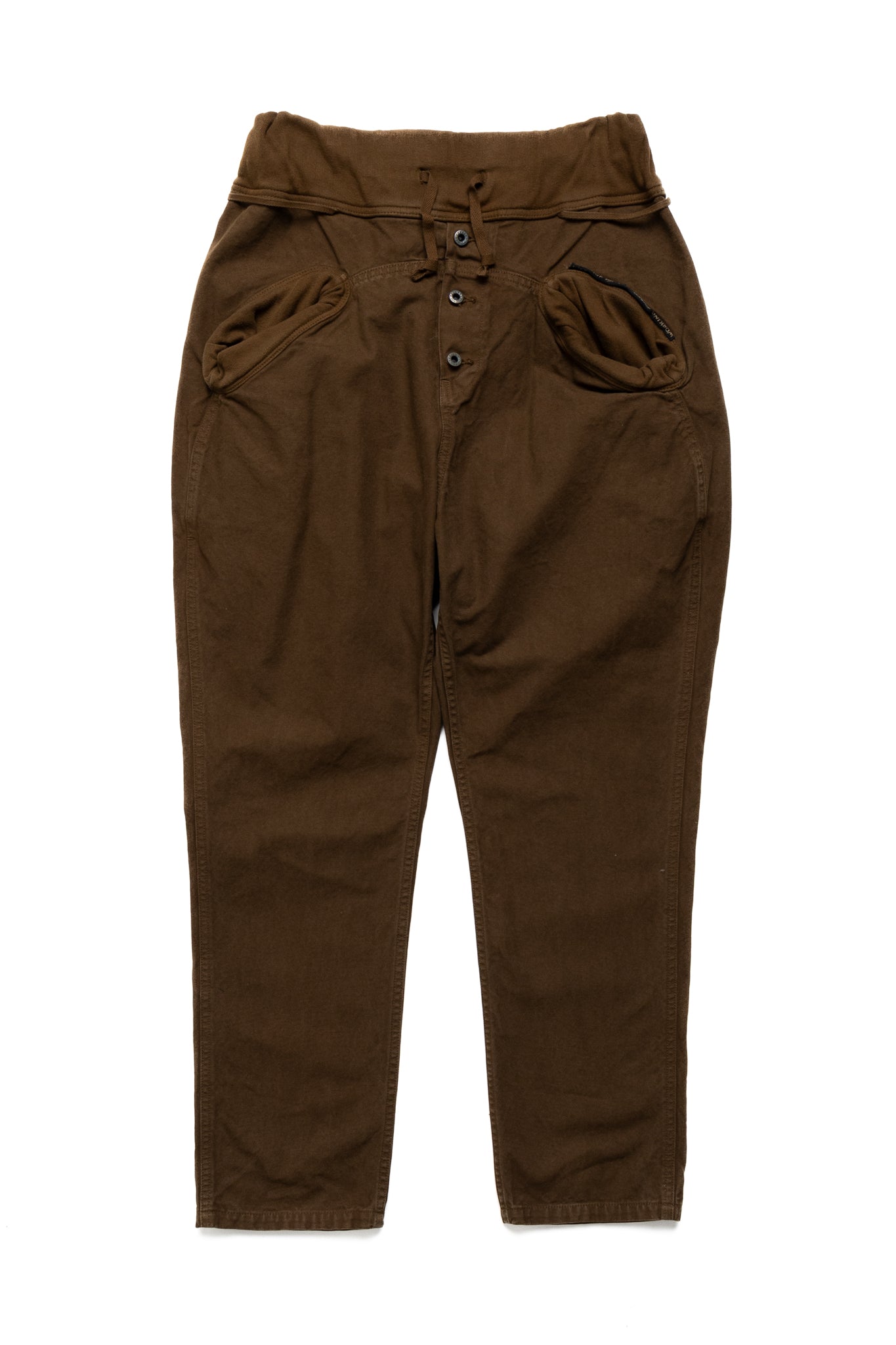 Light Canvas SAROUEL NOUVELLE Pants - Brown Khaki