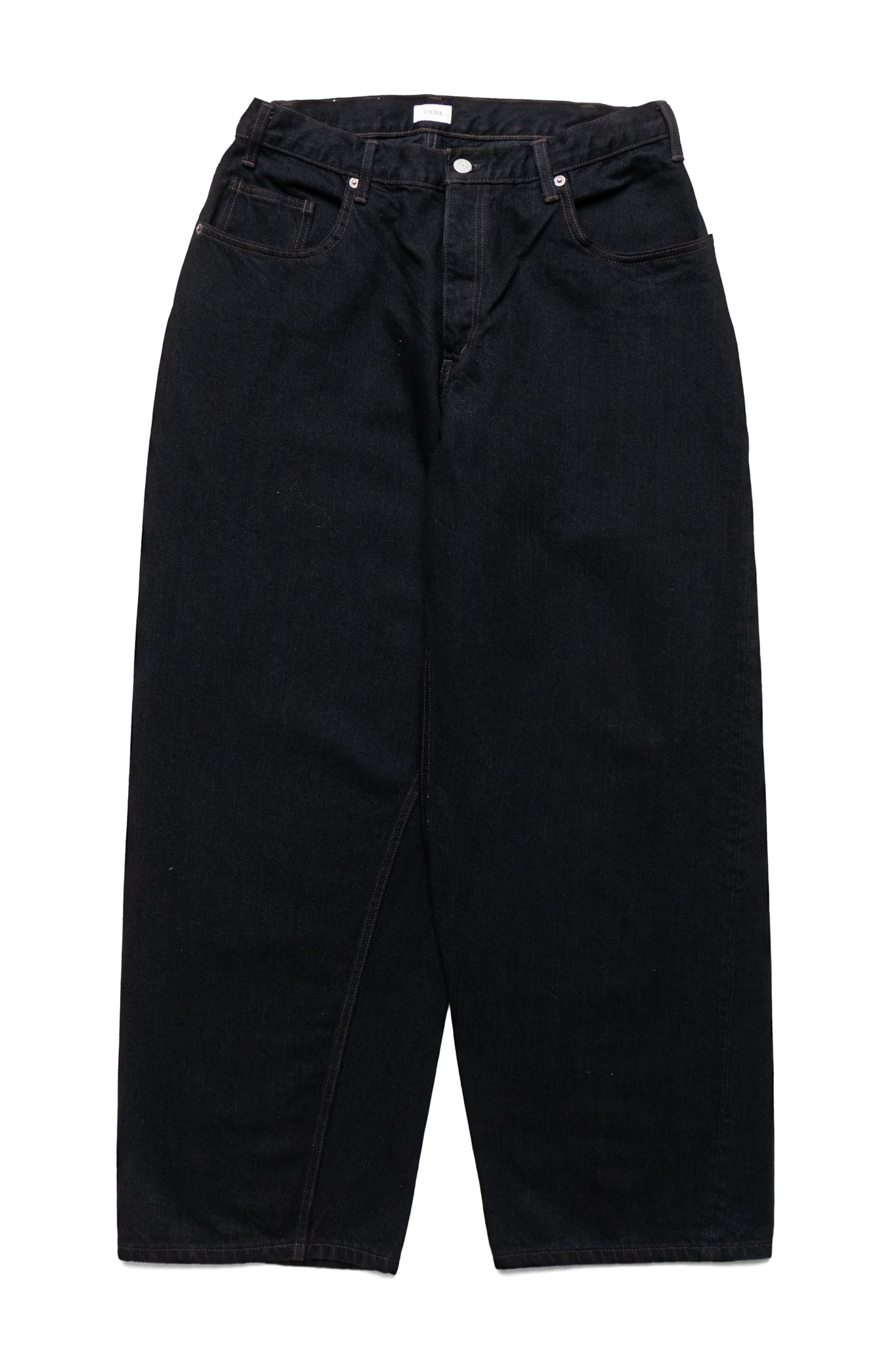 CIOTA Wide Baggy 5 Pocket Pants - Black – BLUE IN GREEN SOHO