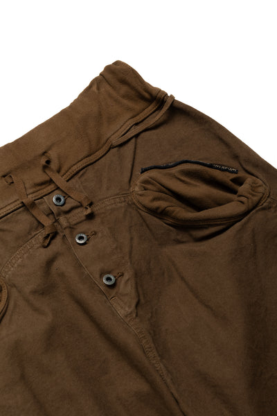 Light Canvas SAROUEL NOUVELLE Pants - Brown Khaki