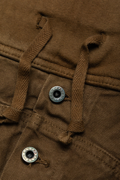 Light Canvas SAROUEL NOUVELLE Pants - Brown Khaki