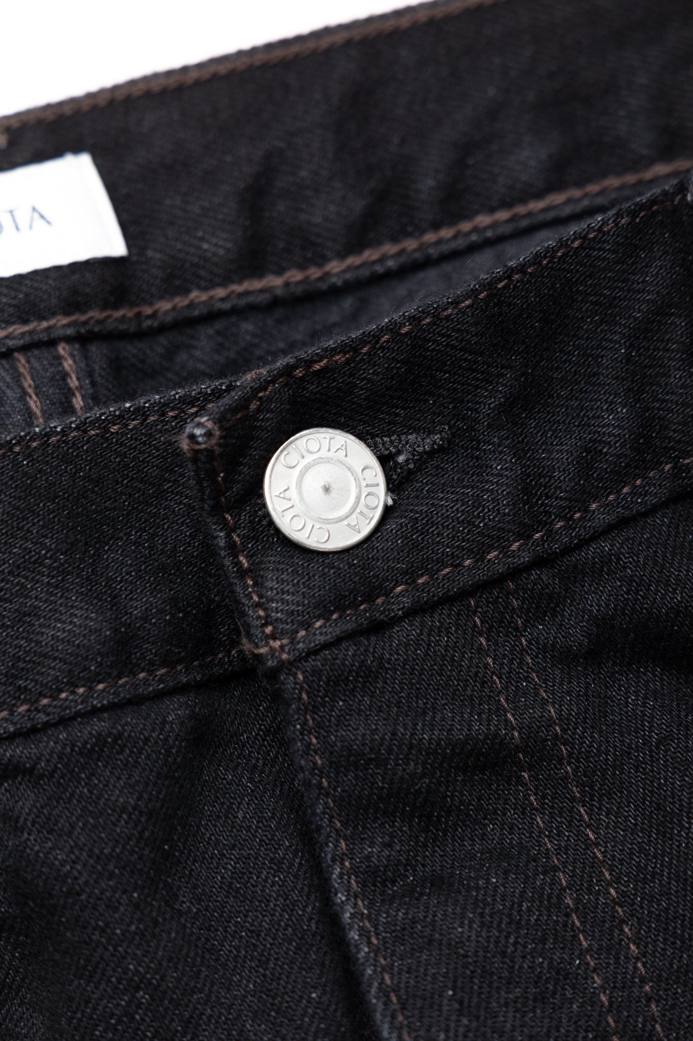 CIOTA Wide Baggy 5 Pocket Pants - Black – BLUE IN GREEN SOHO
