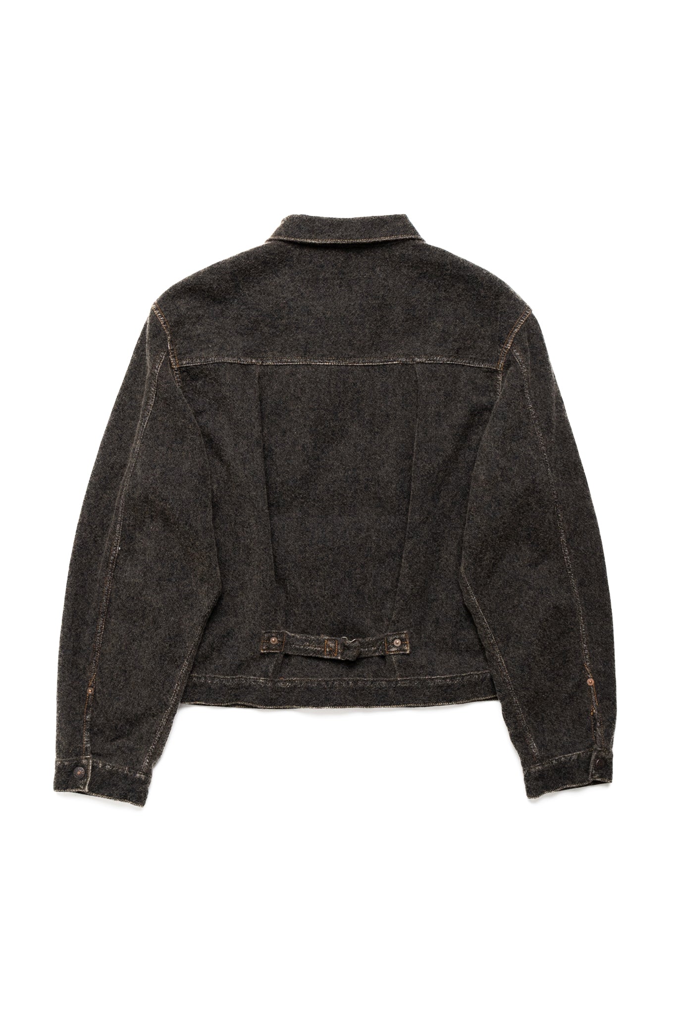 Twill Aging Wool 1st Jacket - Charcoal