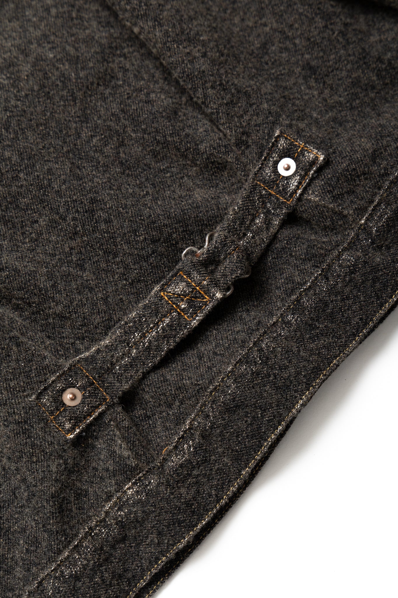 Twill Aging Wool 1st Jacket - Charcoal