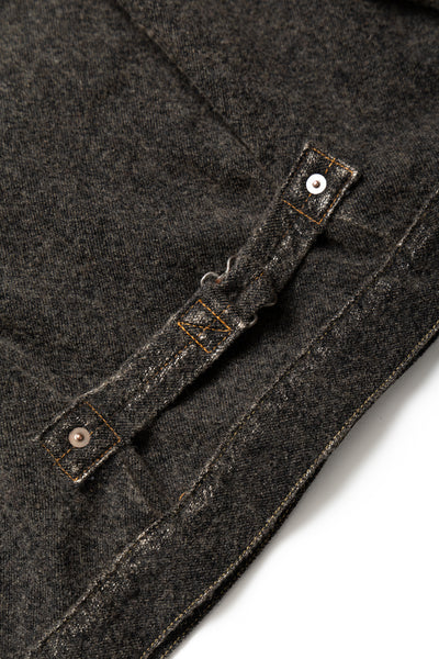 Twill Aging Wool 1st Jacket - Charcoal