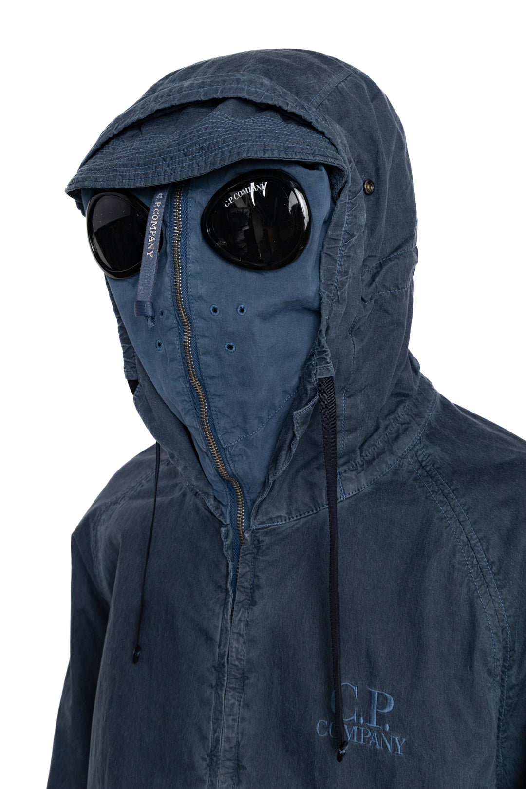 C.P. COMPANY 50 Fili Wax Explorer jacket - Midnight Navy – BLUE IN