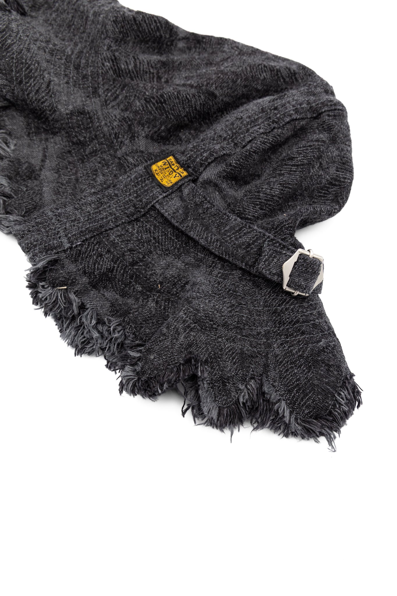 12oz MAGPIE Denim RADIO TULIP Hat - Black x Black