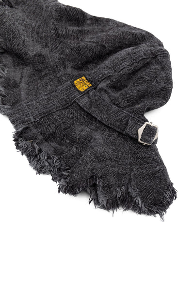 12oz MAGPIE Denim RADIO TULIP Hat - Black x Black