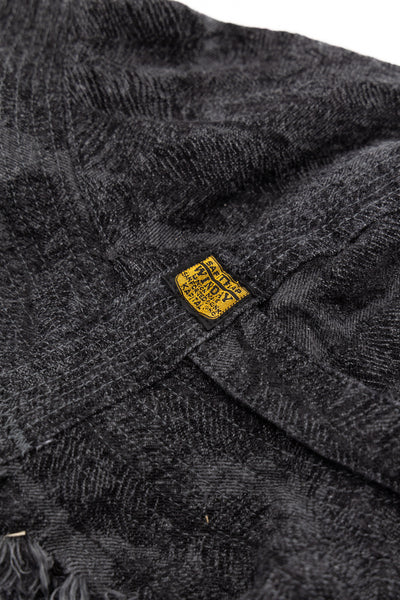 12oz MAGPIE Denim RADIO TULIP Hat - Black x Black