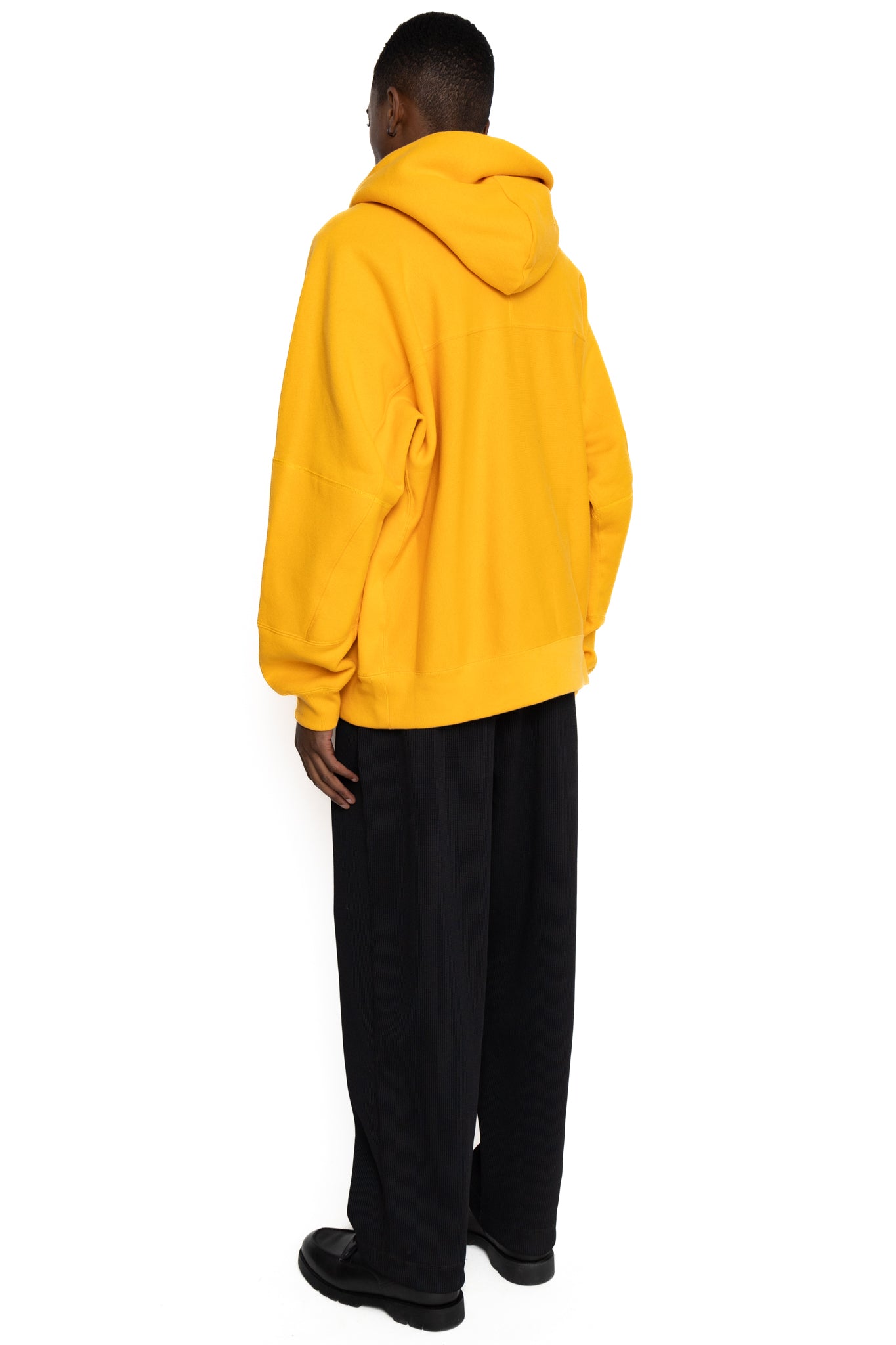N. HOOLYWOOD x Champion Hooded Sweatshirt - Mustard