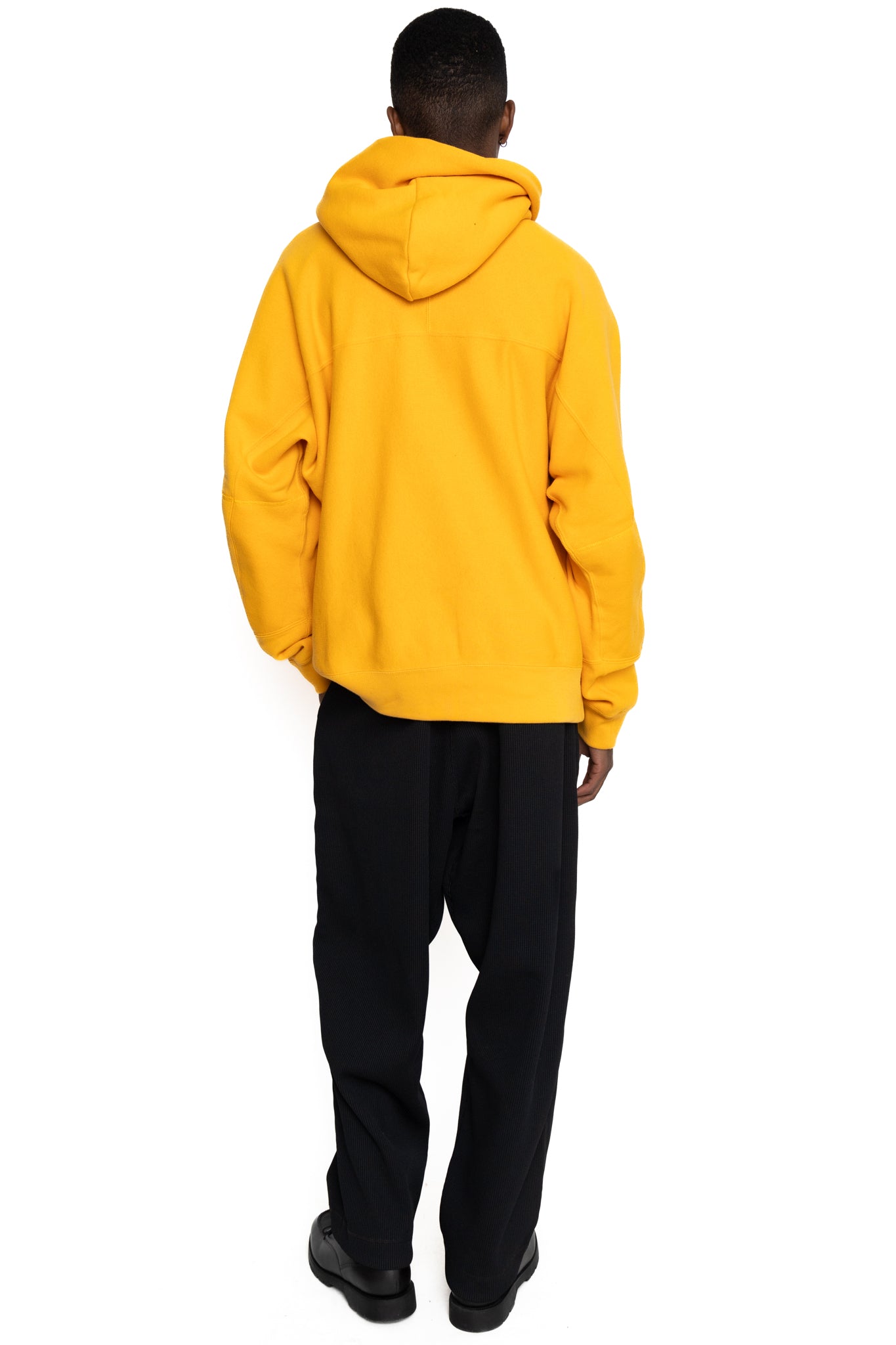 N. HOOLYWOOD x Champion Hooded Sweatshirt - Mustard