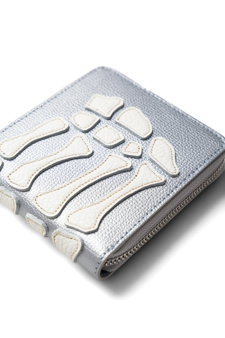 [新品未使用] kapital bone wallet 希少　絶版 Kapital skeleton bone hand zip leather wallet red brand new