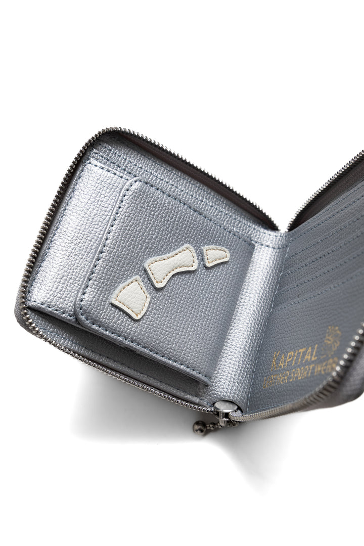 kapital bone wallet 財布 ネイビー 20230318-totem-4693-