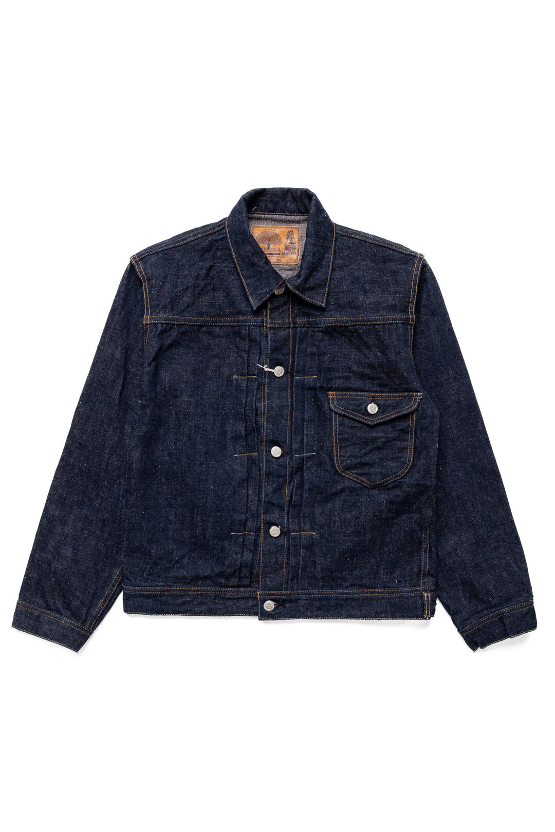 Samurai Jeans S101AX-SAKURA AI Plus Sakura 18oz Jean Jacket – BLUE
