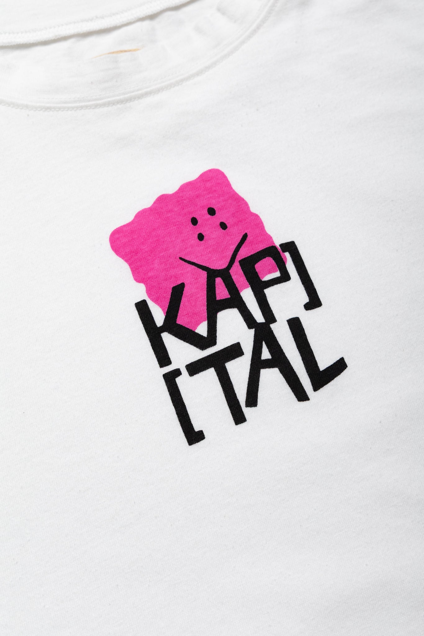 20/- Jersey Crew Long Sleeve T (PECKISH KAP) - Pink