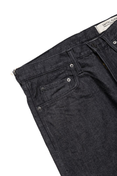 14oz BLK Denim 5P Monkey TH (ZIP Ver.)