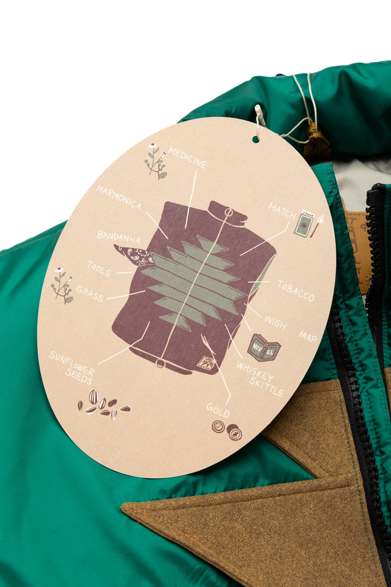 Nylon ZEPHER Fishing Vest - Green