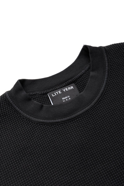 Long Sleeve Thermal - Washed Black