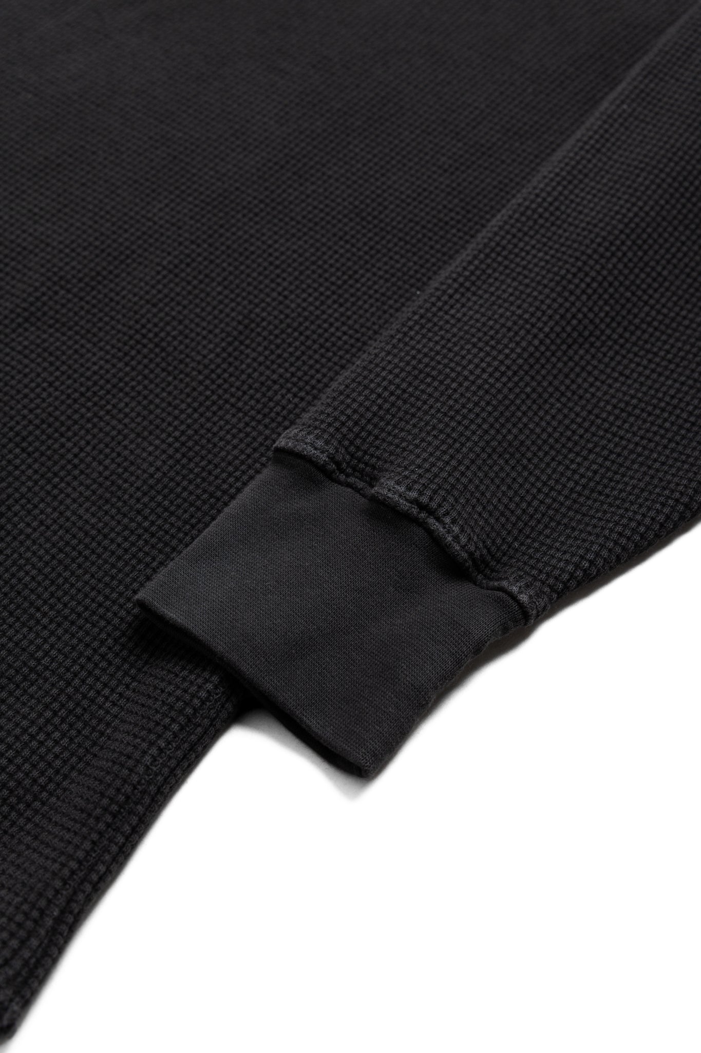 Long Sleeve Thermal - Washed Black