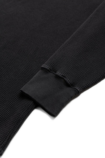 Long Sleeve Thermal - Washed Black