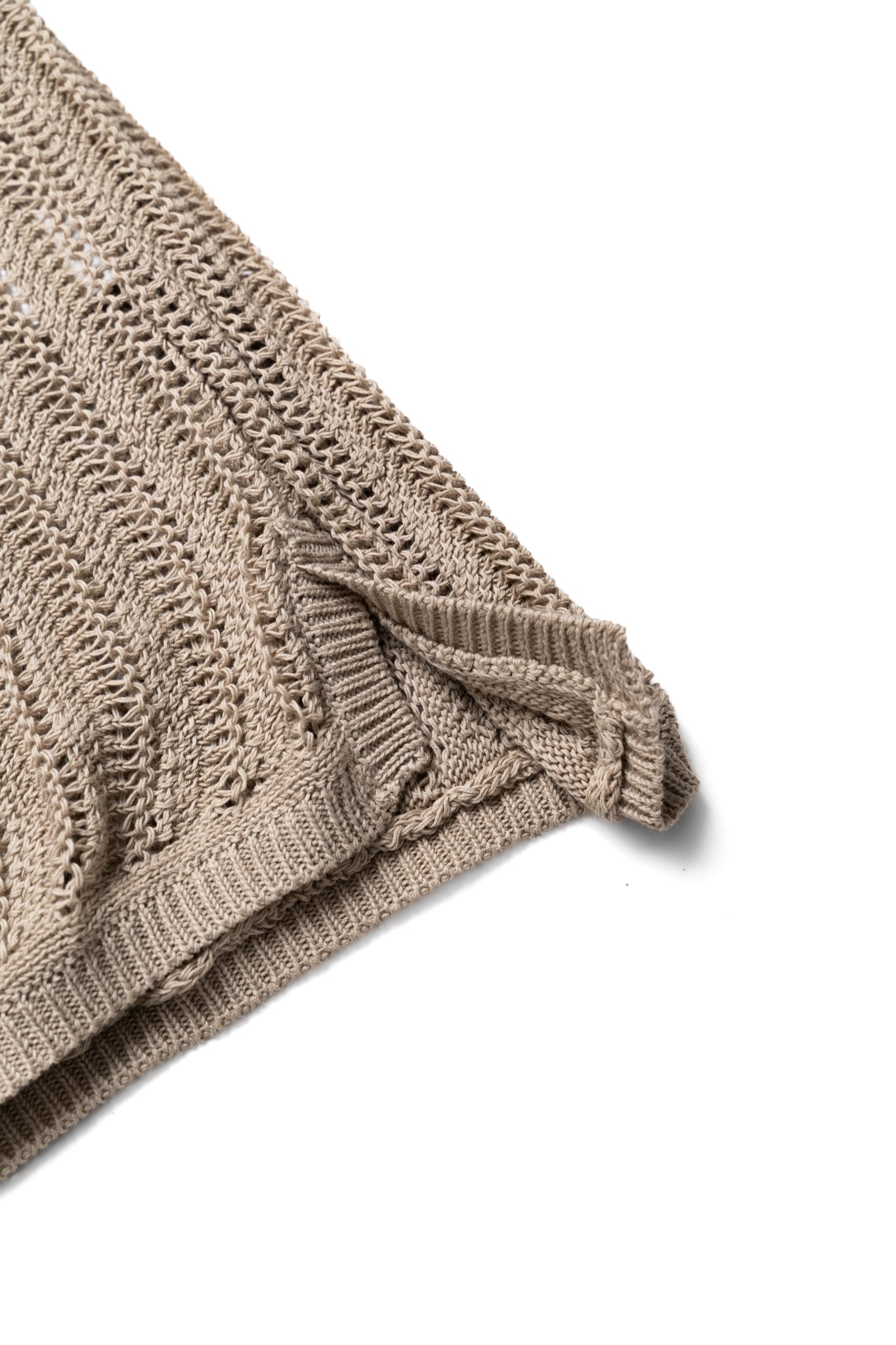 Knit Polo - Beige