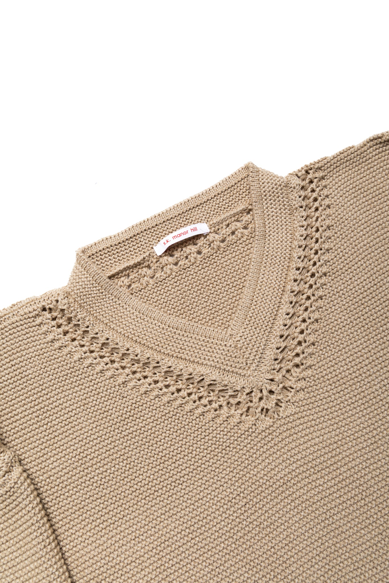 Knit Hockey Sweater - Tan