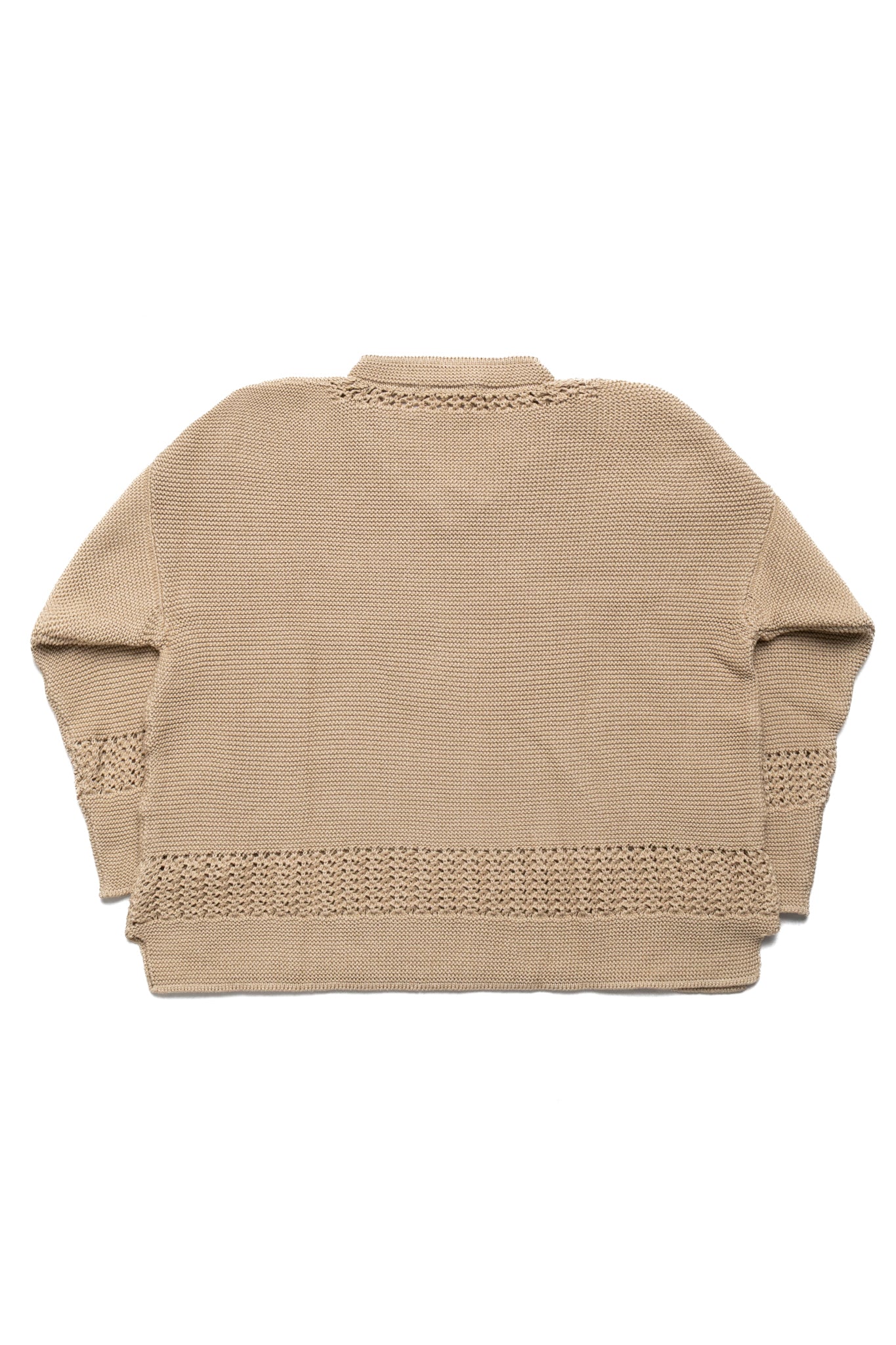 Knit Hockey Sweater - Tan