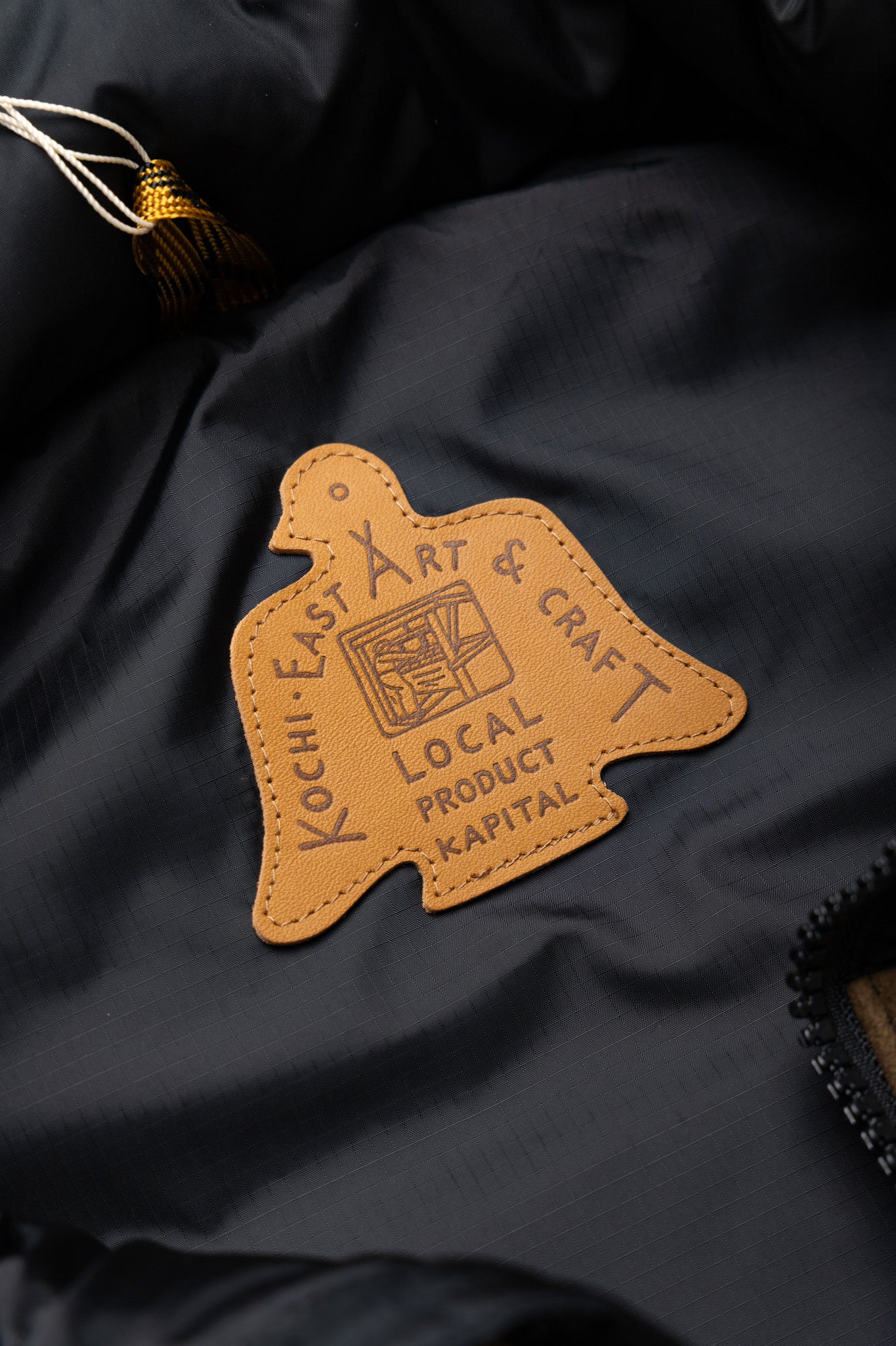 Nylon ZEPHER Fishing Vest - Black x Khaki