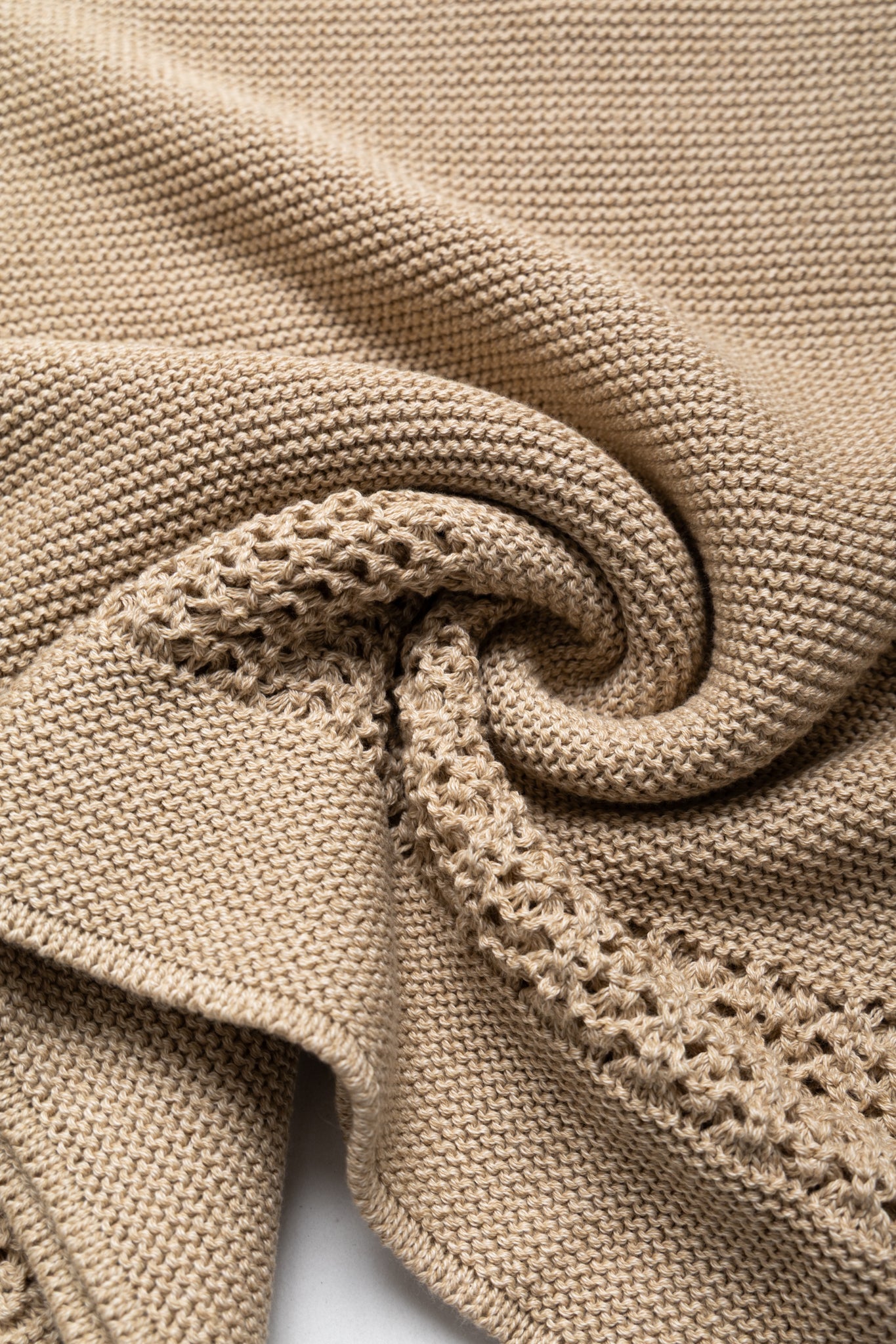 Knit Hockey Sweater - Tan