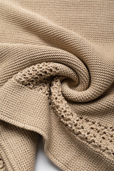 Knit Hockey Sweater - Tan