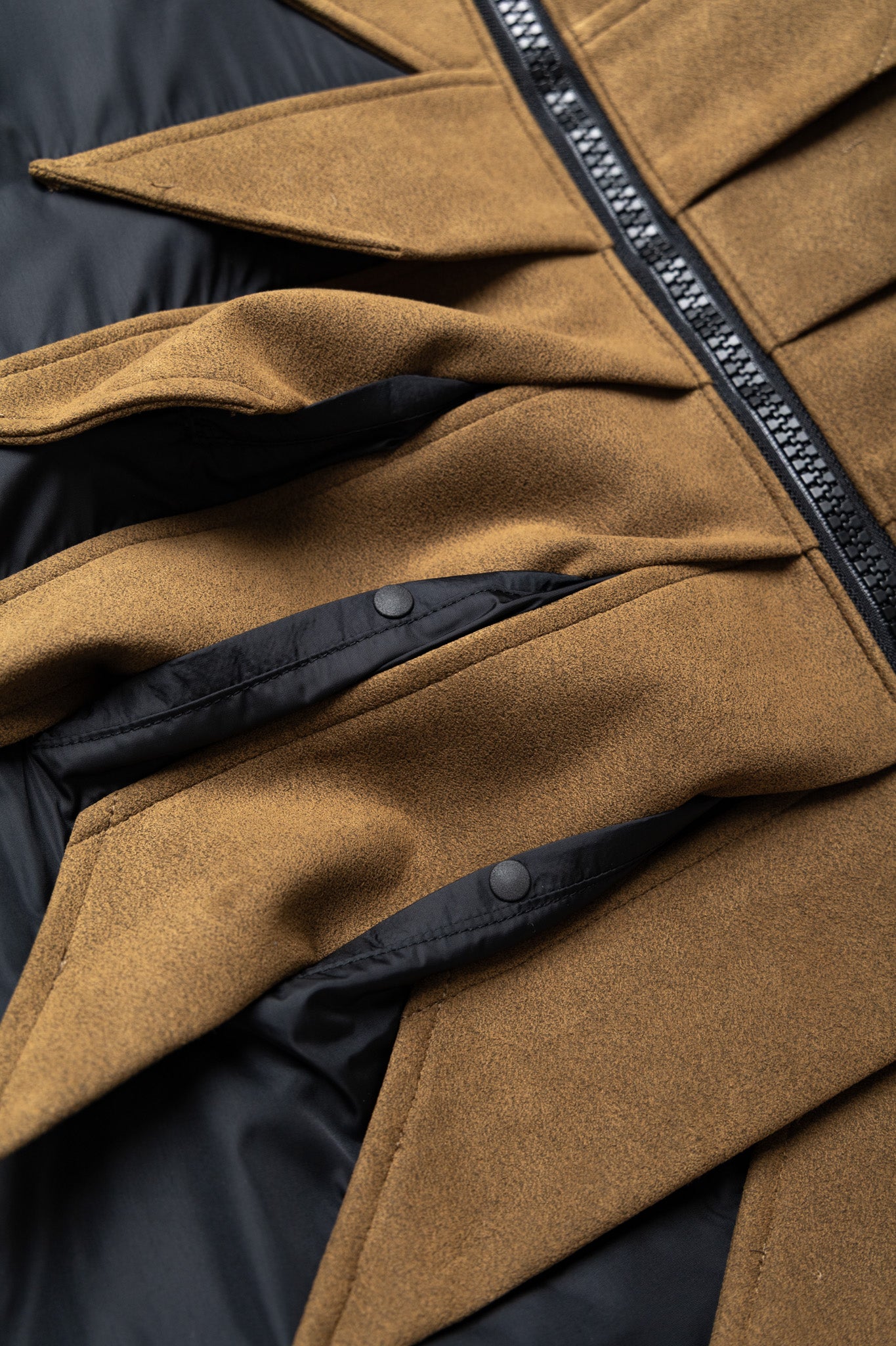 Nylon ZEPHER Fishing Vest - Black x Khaki