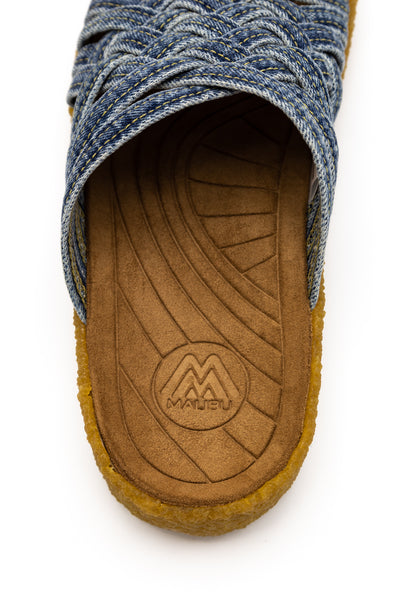 orSlow x Malibu Zuma - Washed Denim / Tan