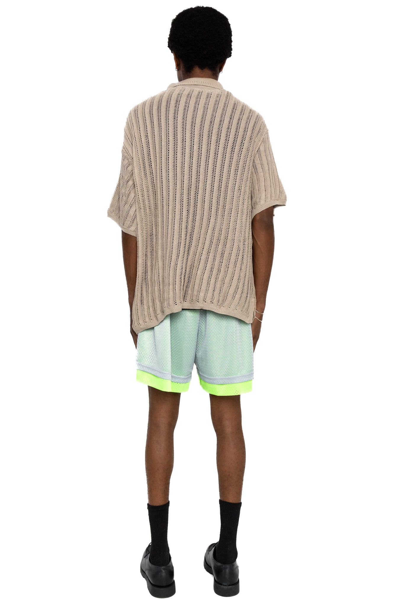 Knit Polo - Beige