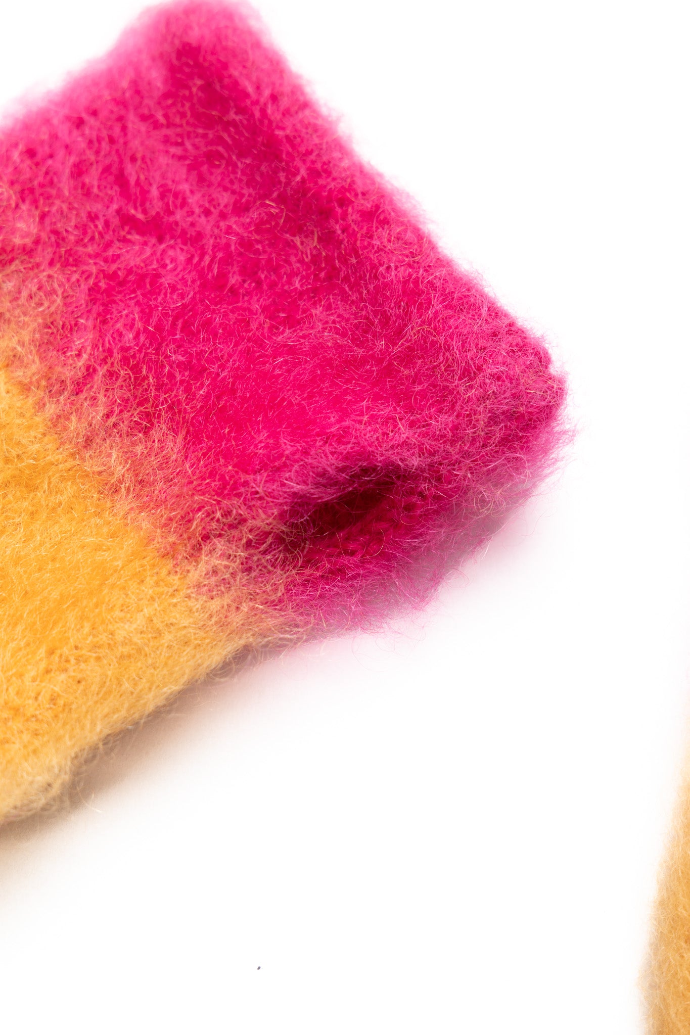 Mohair Knit JOURNEY Gloves - Pink