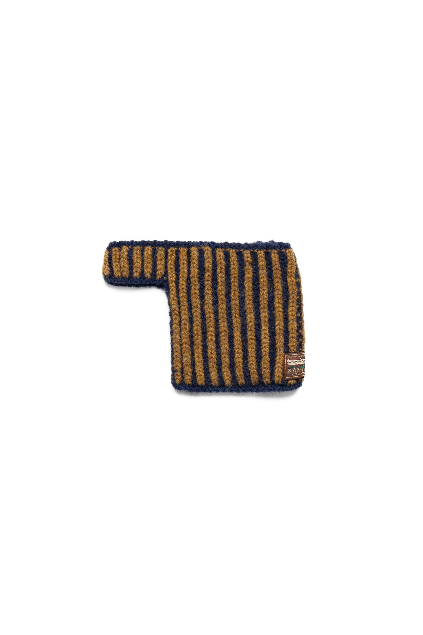 Wool Cable Knit CAP-ON Ear Warmer - Gold