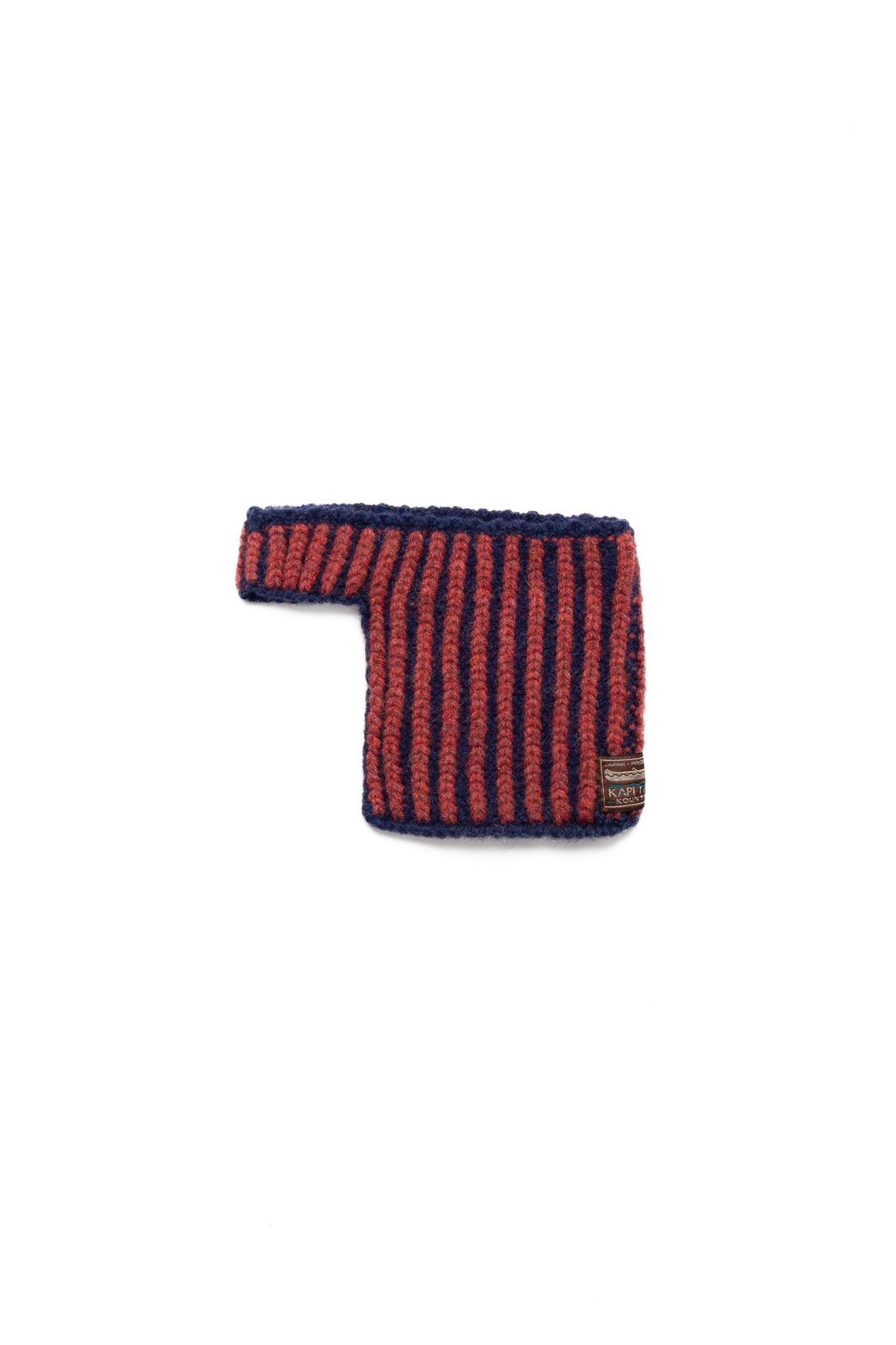 Wool Cable Knit CAP-ON Ear Warmer - Red